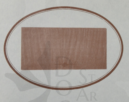 Immagine 1-952211 Rettangolo grigio con meridiana amaranto