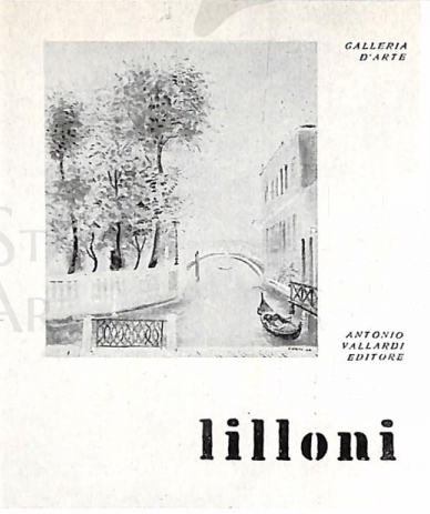Immagine 1-712412 Copertina della monografia di Renzo Modesti su Umberto Lilloni nella collana "Galleria d´Arte" Vallardi