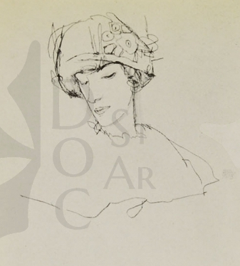 Immagine 1-632814 Testa di donna con cappello