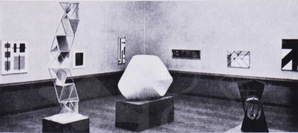 Immagine 1-6121312 Allestimento della sala di Max Bill all´Esposizione Internazionale Konkrete Kunst di Basilea
