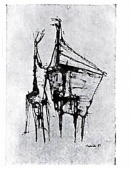 Immagine 1-83219115 Drawing for sculpture