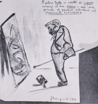 Immagine 1-67229122 Caricatura di Giacomo Balla