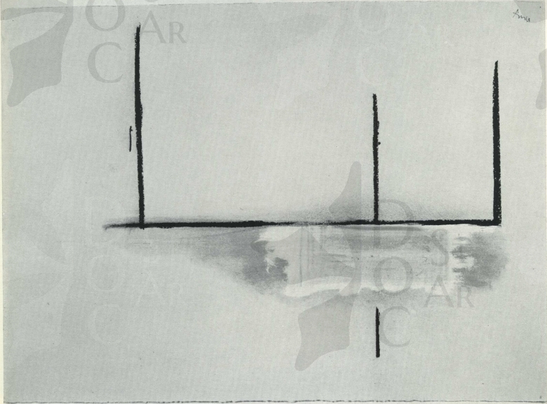 Immagine 1-56230125 Open drawing with charcoal lines