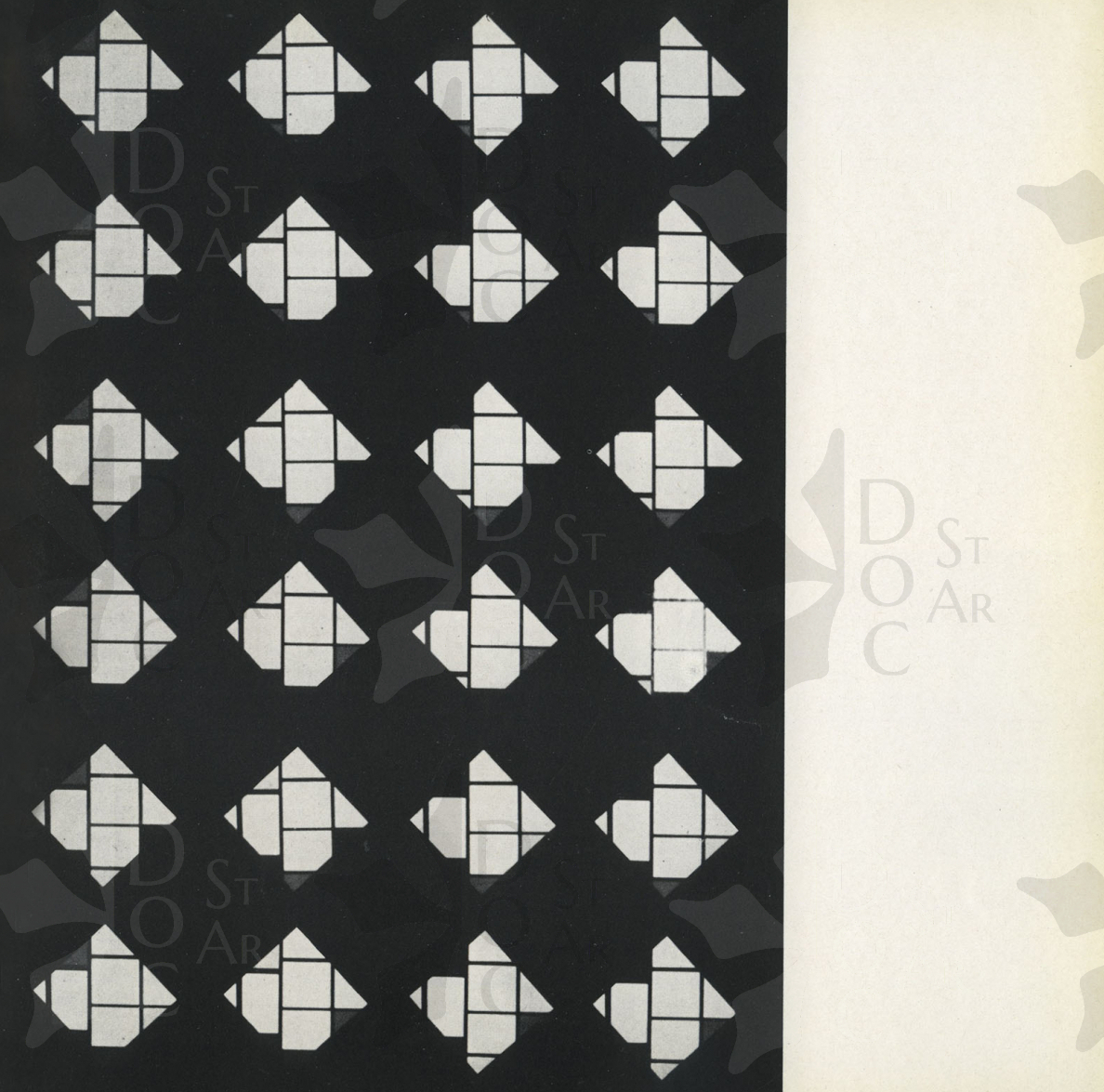 Immagine 1-9023719 Tutte le possibili permutazioni (senza ripetizioni) di quattro elementi (Mondrian)