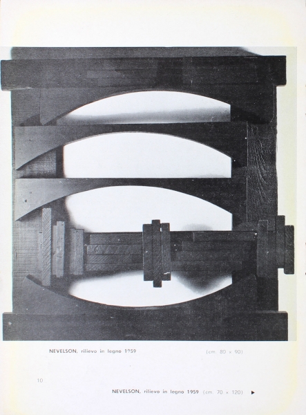 Immagine img_012.jpg Sculture di Nevelson. Dipinti di Twombly