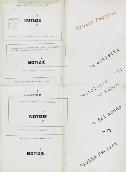 Immagine di documentazione   Catalogo  Invito 