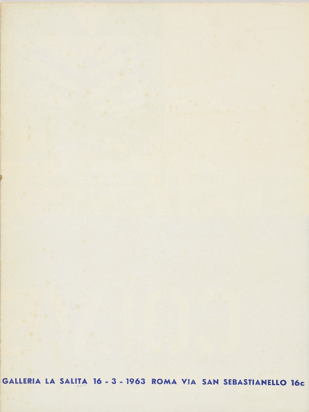 Immagine di documentazione   Catalogo  Locandina 