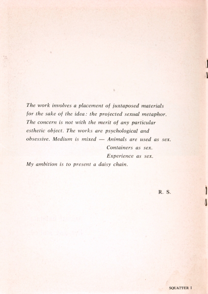 Immagine img_006.jpg Richard Serra: Animal Habitats. Live and Stuffed...