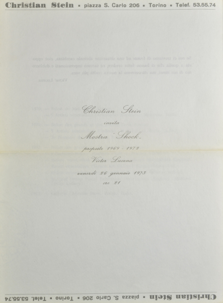 Immagine di documentazione   Catalogo  Invito 