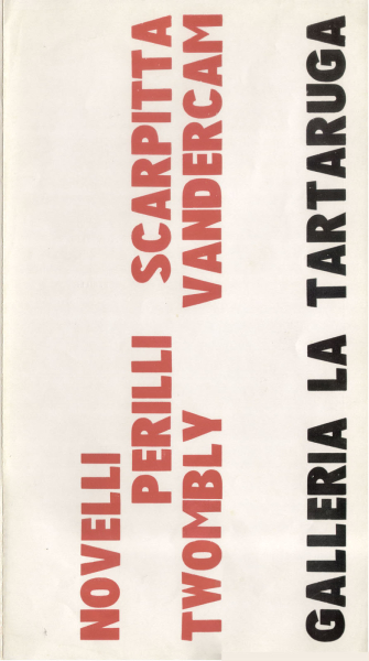 Immagine di documentazione   Catalogo  Locandina 