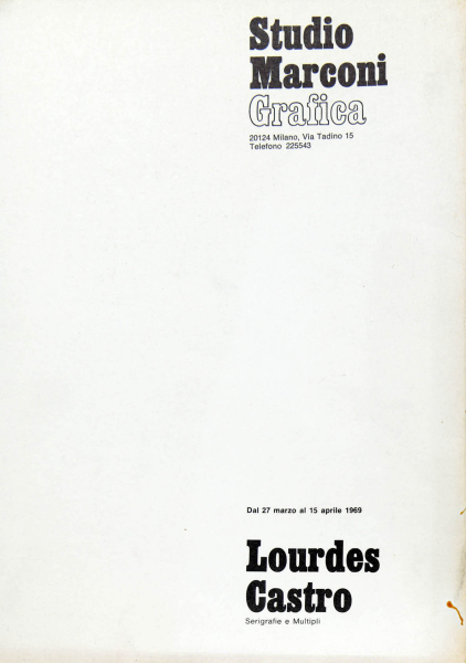 Immagine di documentazione   Catalogo  Locandina 