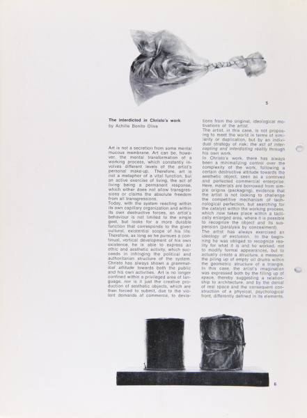 Immagine img_006.jpg Christo: opere dal 1959/72