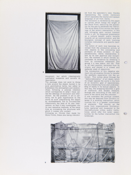 Immagine img_008.jpg Christo: opere dal 1959/72