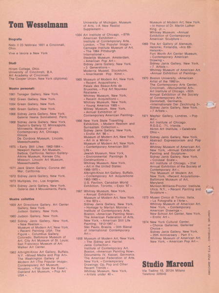 Immagine img_016.jpg Tom Wesselmann