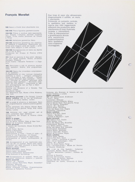 Immagine img_008.jpg Tre environments. Colombo, Morellet, Von Graevenitz