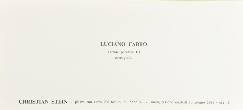 Immagine di documentazione Galleria+Christian+Stein