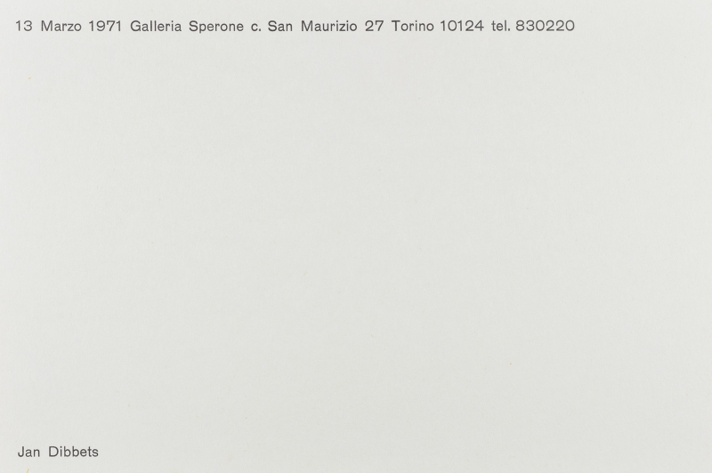 Immagine di documentazione Galleria+Gian+Enzo+Sperone