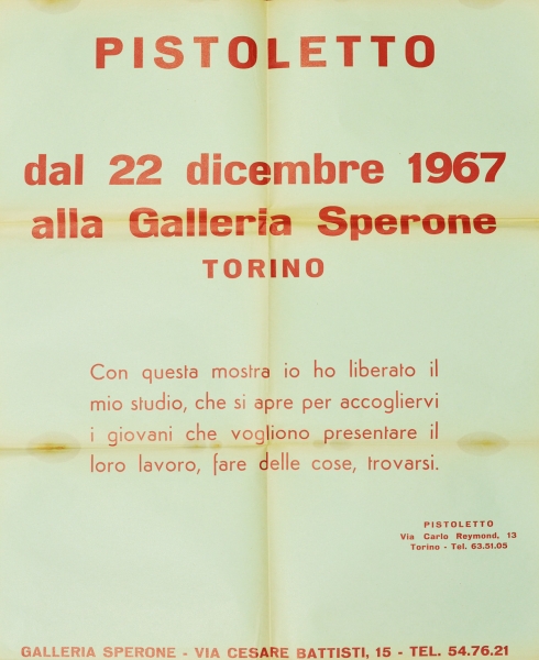 Immagine di documentazione Galleria+Gian+Enzo+Sperone